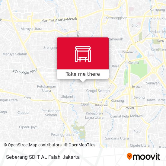 Seberang SDIT AL Falah map