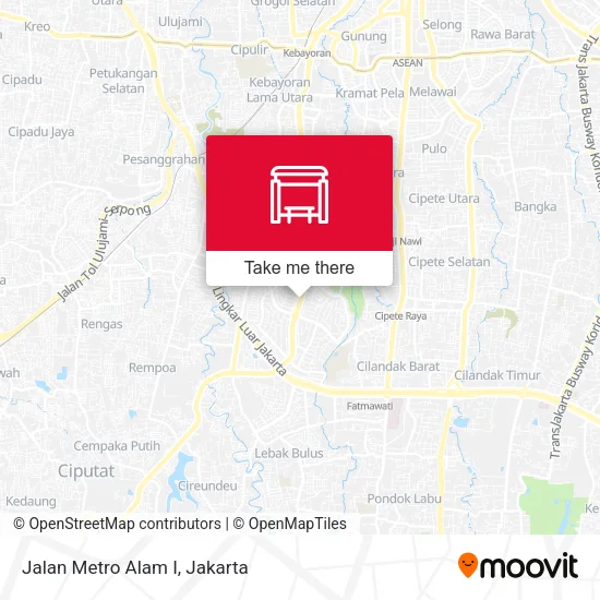Jalan Metro Alam I map