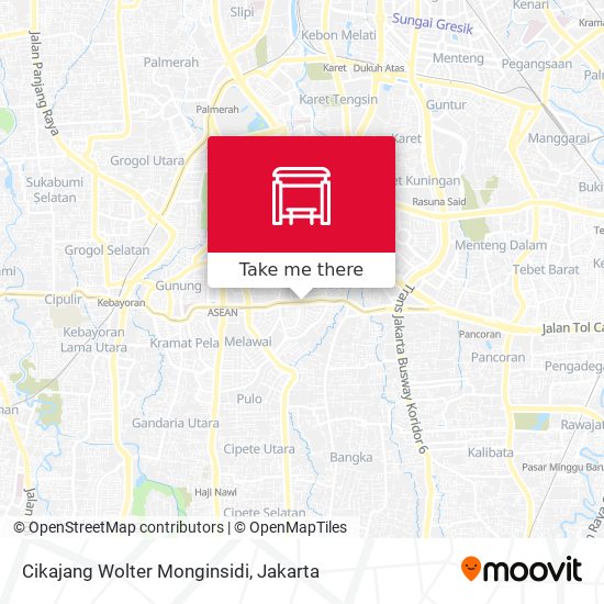 Cikajang Wolter Monginsidi map