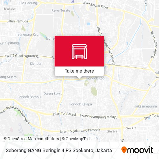 Seberang GANG Beringin 4 RS Soekanto map