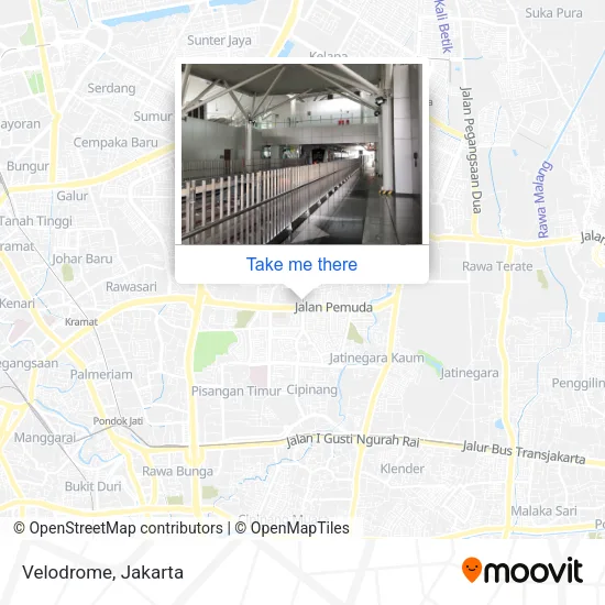 Velodrome map