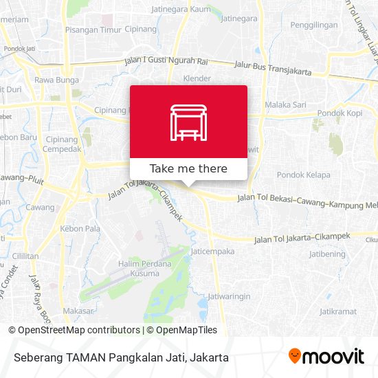 Seberang TAMAN Pangkalan Jati map