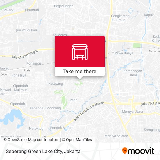 Seberang Green Lake City map