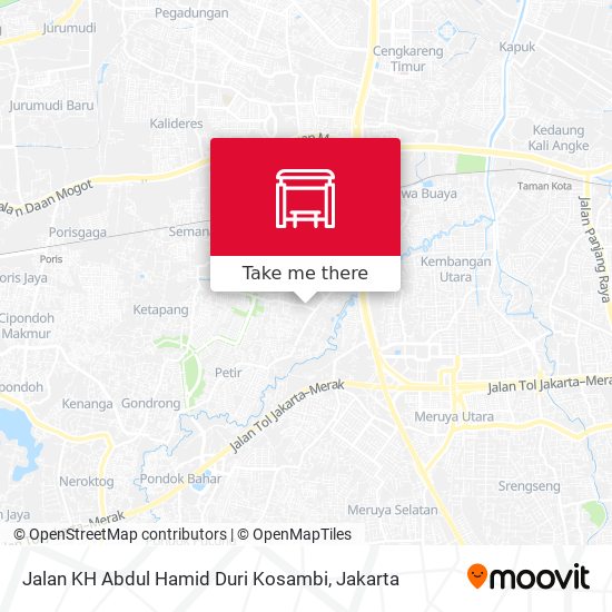 Jalan KH Abdul Hamid Duri Kosambi map