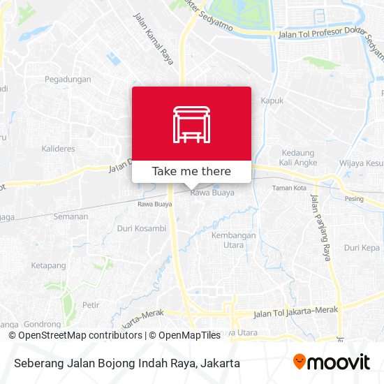 Seberang Jalan Bojong Indah Raya map