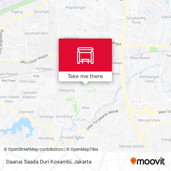 Daarus Saada Duri Kosambi map