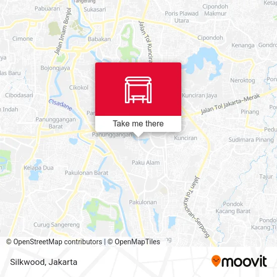 Silkwood map