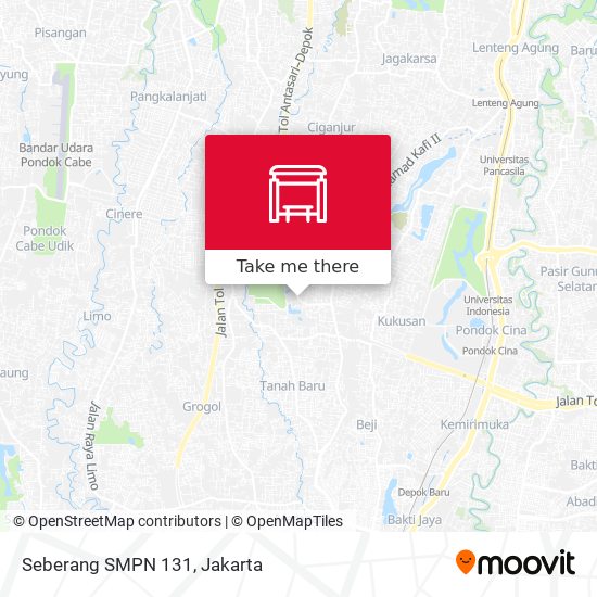 Seberang SMPN 131 map