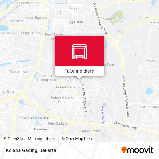 Kelapa Gading map