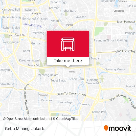 Gebu Minang map