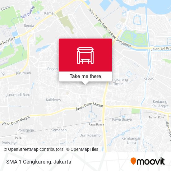 SMA 1 Cengkareng map