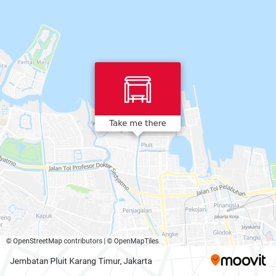 Jembatan Pluit Karang Timur map