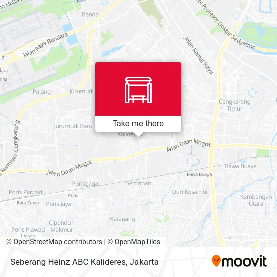 Seberang Heinz ABC Kalideres map