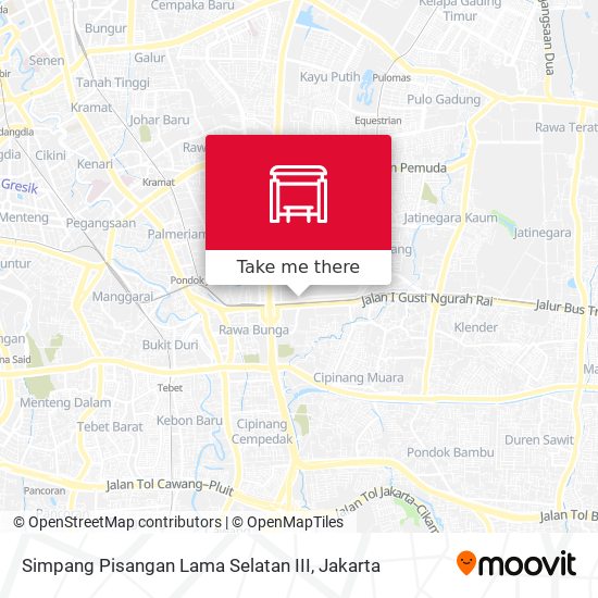 Simpang Pisangan Lama Selatan III map