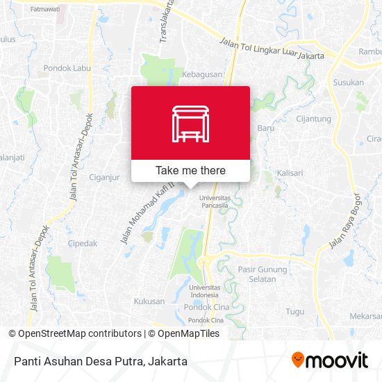 Panti Asuhan Desa Putra map