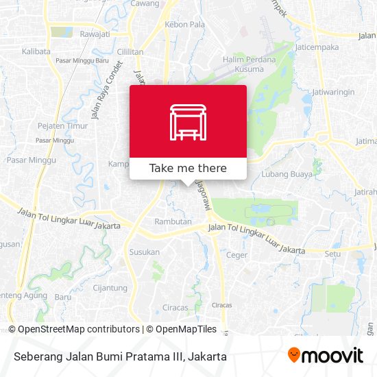 Seberang Jalan Bumi Pratama III map