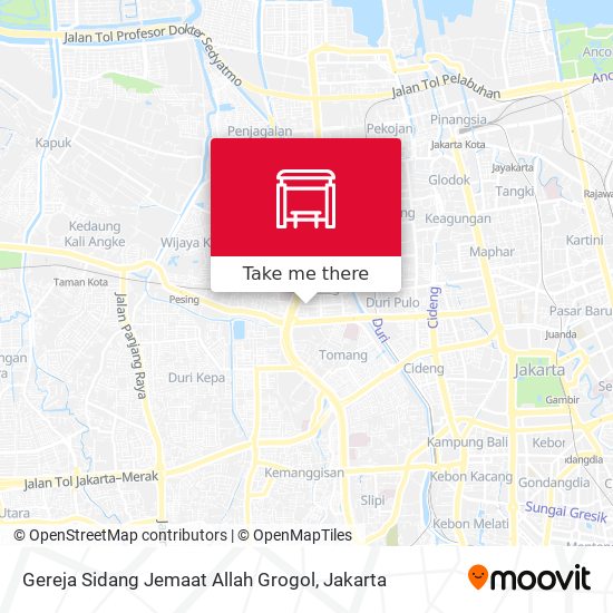 Gereja Sidang Jemaat Allah Grogol map
