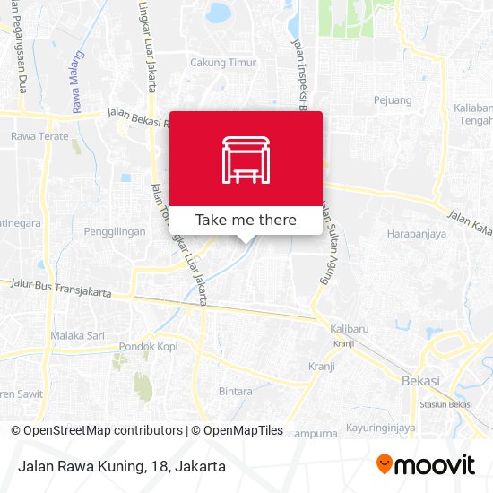 Jalan Rawa Kuning, 18 map