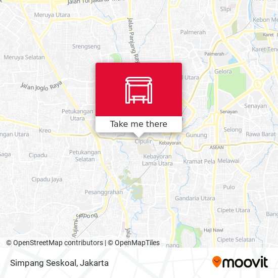 Simpang Seskoal map