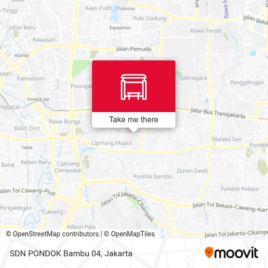 SDN PONDOK Bambu 04 map