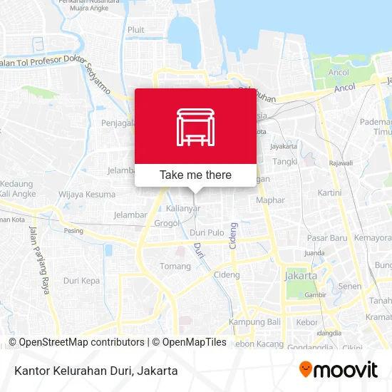 Kantor Kelurahan Duri map