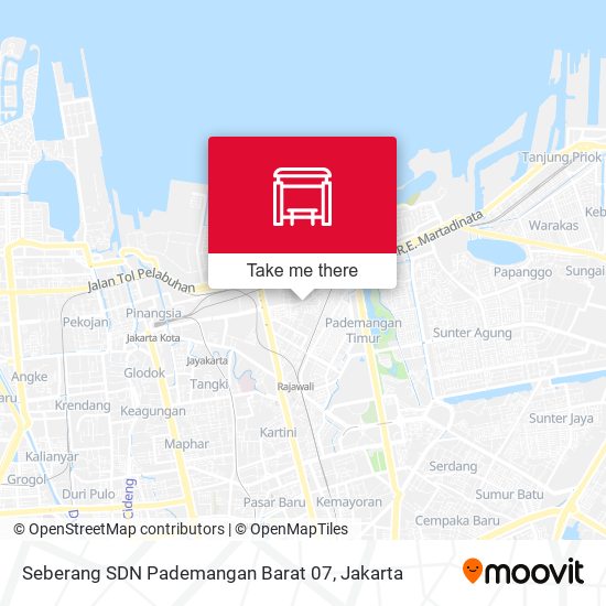 Seberang SDN Pademangan Barat 07 map