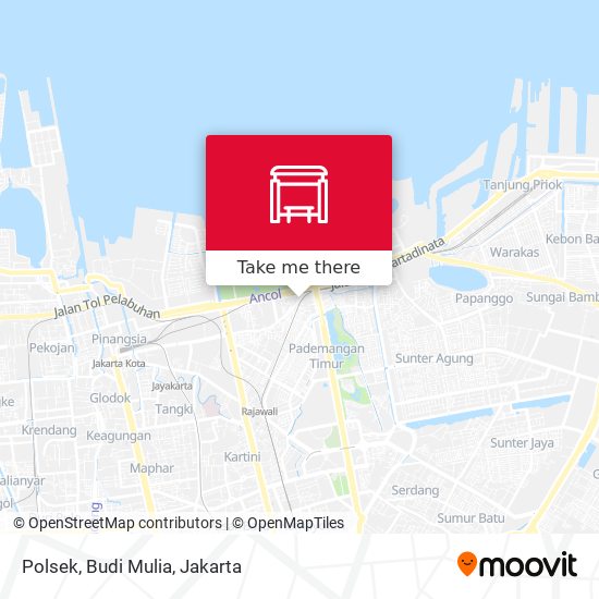 Polsek, Budi Mulia map