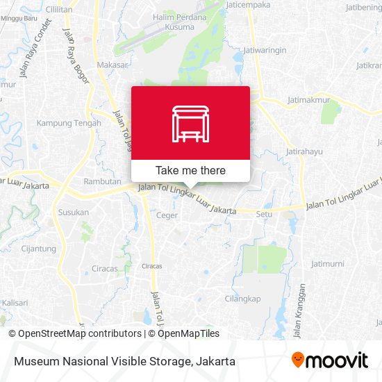 Museum Nasional Visible Storage map