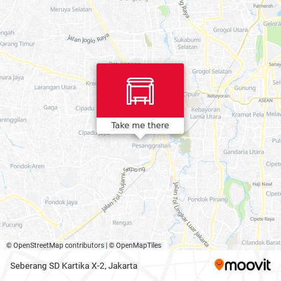 Seberang SD Kartika X-2 map