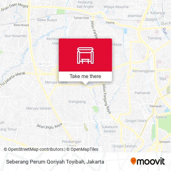 Seberang Perum Qoriyah Toyibah map