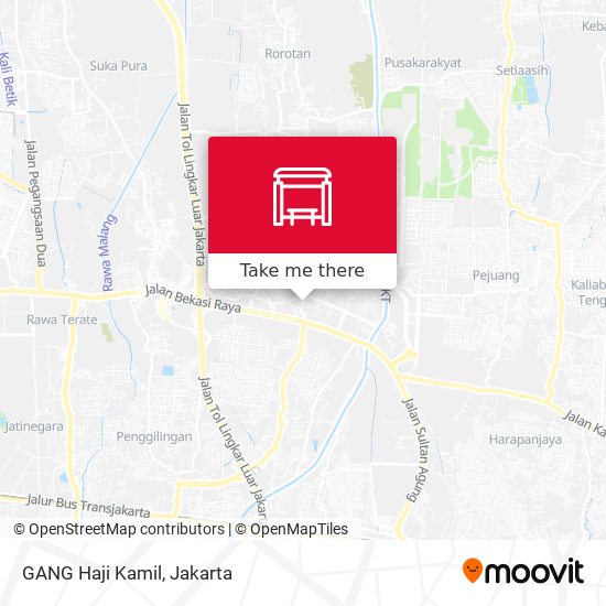 GANG Haji Kamil map