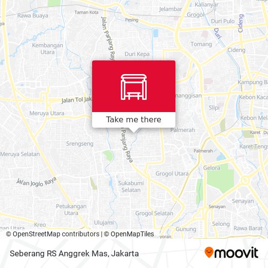 Seberang RS Anggrek Mas map