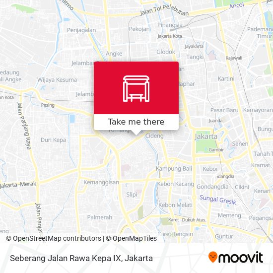 Seberang Jalan Rawa Kepa IX map