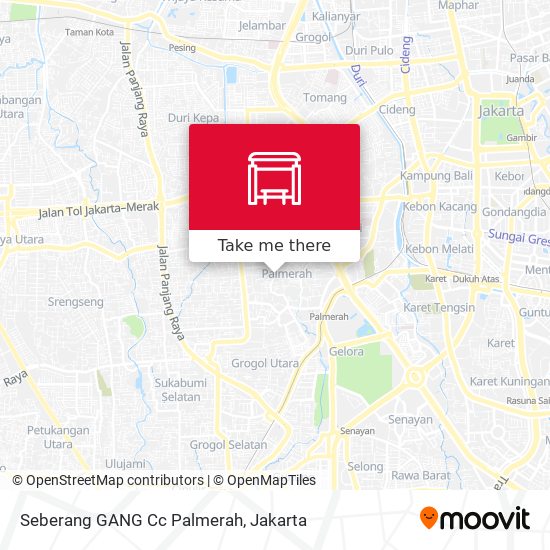 Seberang GANG Cc Palmerah map