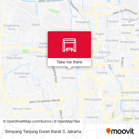 Simpang Tanjung Duren Barat 3 map