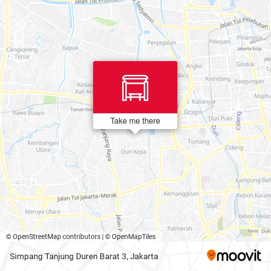 Simpang Tanjung Duren Barat 3 map
