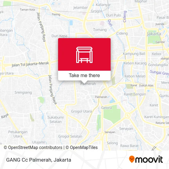GANG Cc Palmerah map