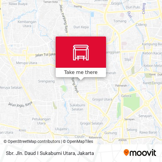 Sbr. Jln. Daud I Sukabumi Utara map