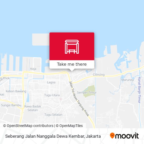Seberang Jalan Nanggala Dewa Kembar map