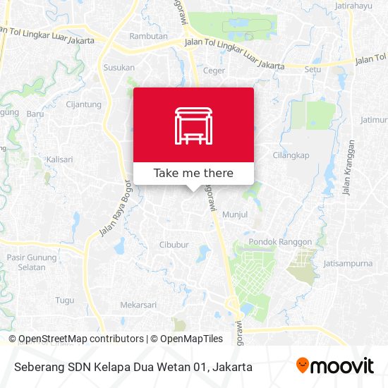 Seberang SDN Kelapa Dua Wetan 01 map