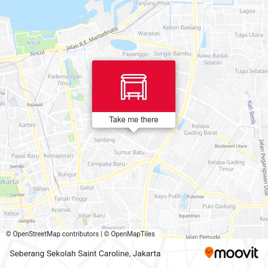 Seberang Sekolah Saint Caroline map