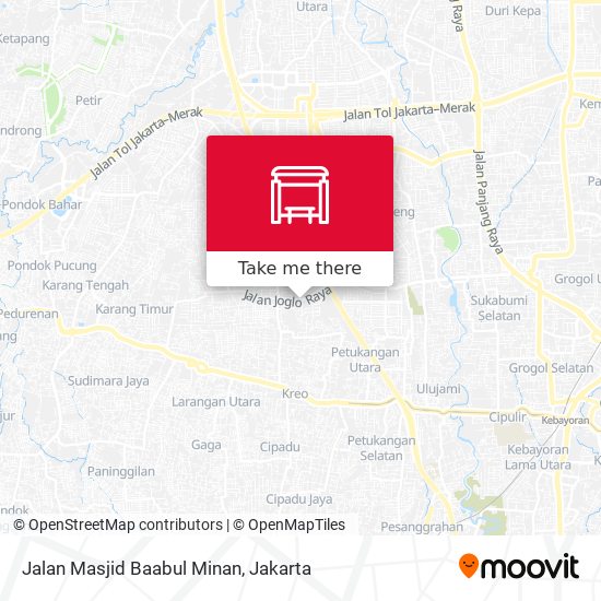 Jalan Masjid Baabul Minan map