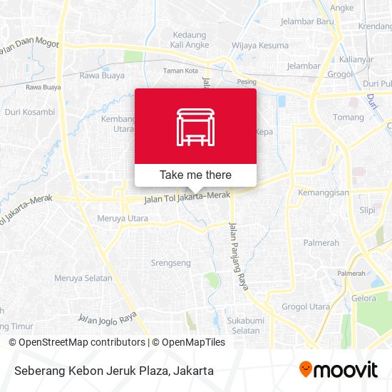 Seberang Kebon Jeruk Plaza map