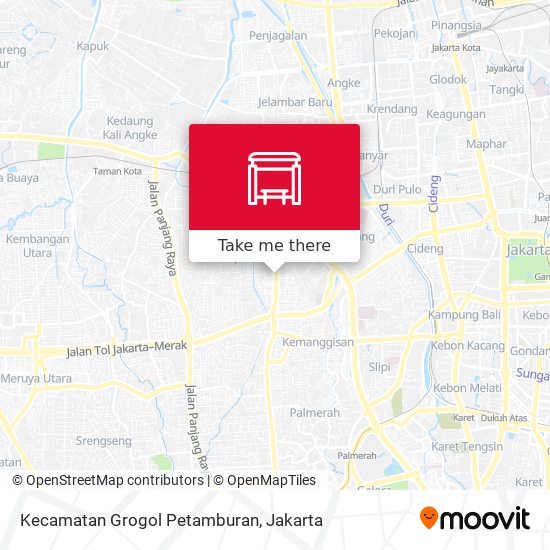 Kecamatan Grogol Petamburan map