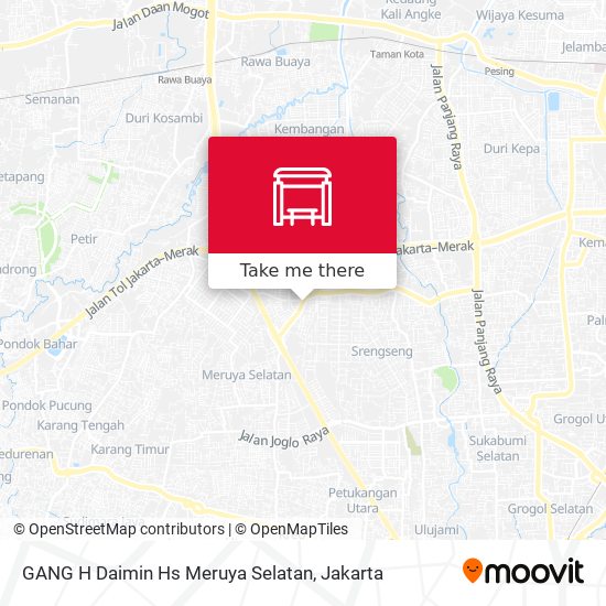 GANG H Daimin Hs Meruya Selatan map