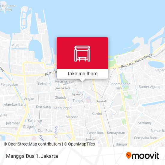 Mangga Dua 1 map