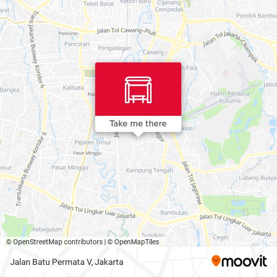 Jalan Batu Permata V map