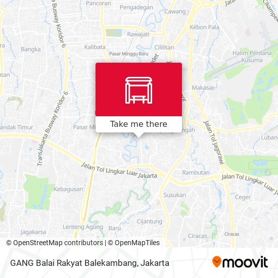 GANG Balai Rakyat Balekambang map