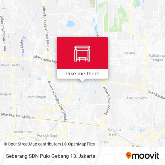 Seberang SDN Pulo Gebang 13 map