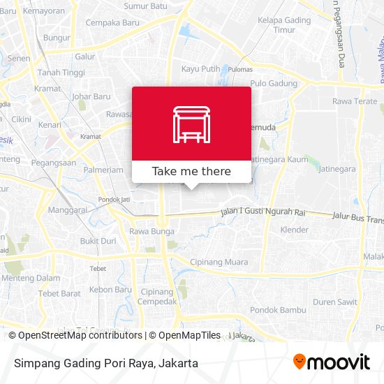 Simpang Gading Pori Raya map